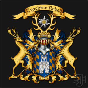 Das Wappen des Unternehmens Trachtenrebell