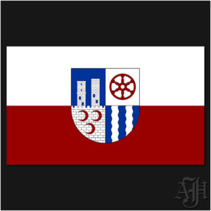 Fahne-Flagge der Gemeinde Bornhagen